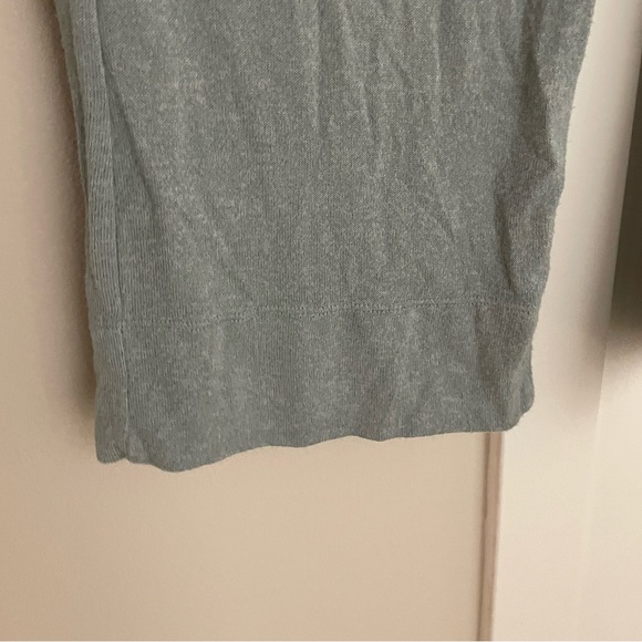 Anthropologie Light Blue Lounge Pants, Elastic Waist Straight Leg Lightweight - Picture 5 of 10